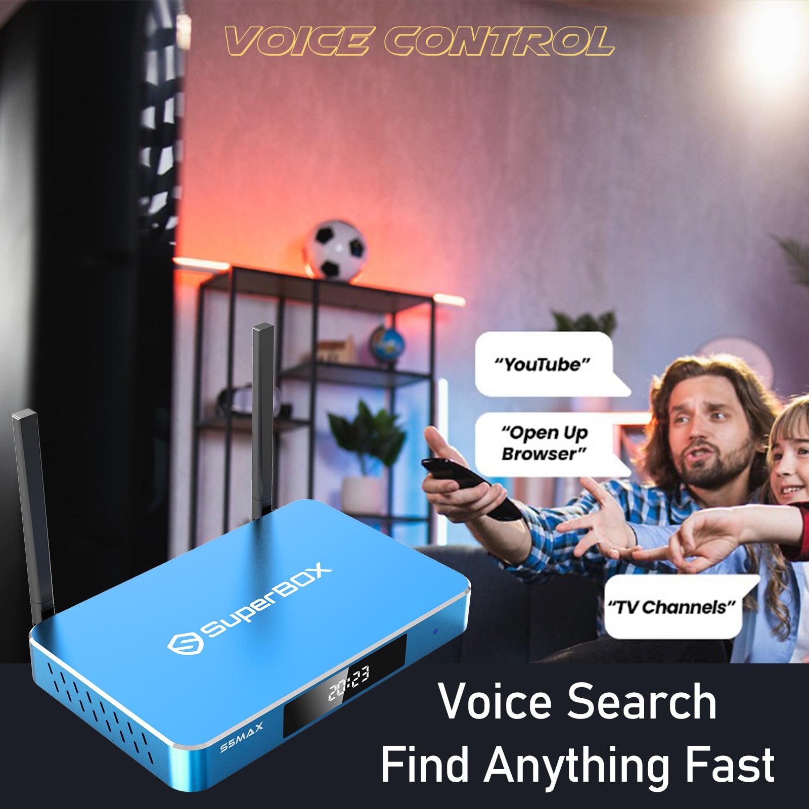 SuperBox S5 Max Andriod TV Box 4GB RAM 64GB ROM 2024