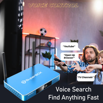 SuperBox S5 Max Andriod TV Box 4GB RAM 64GB ROM 2024