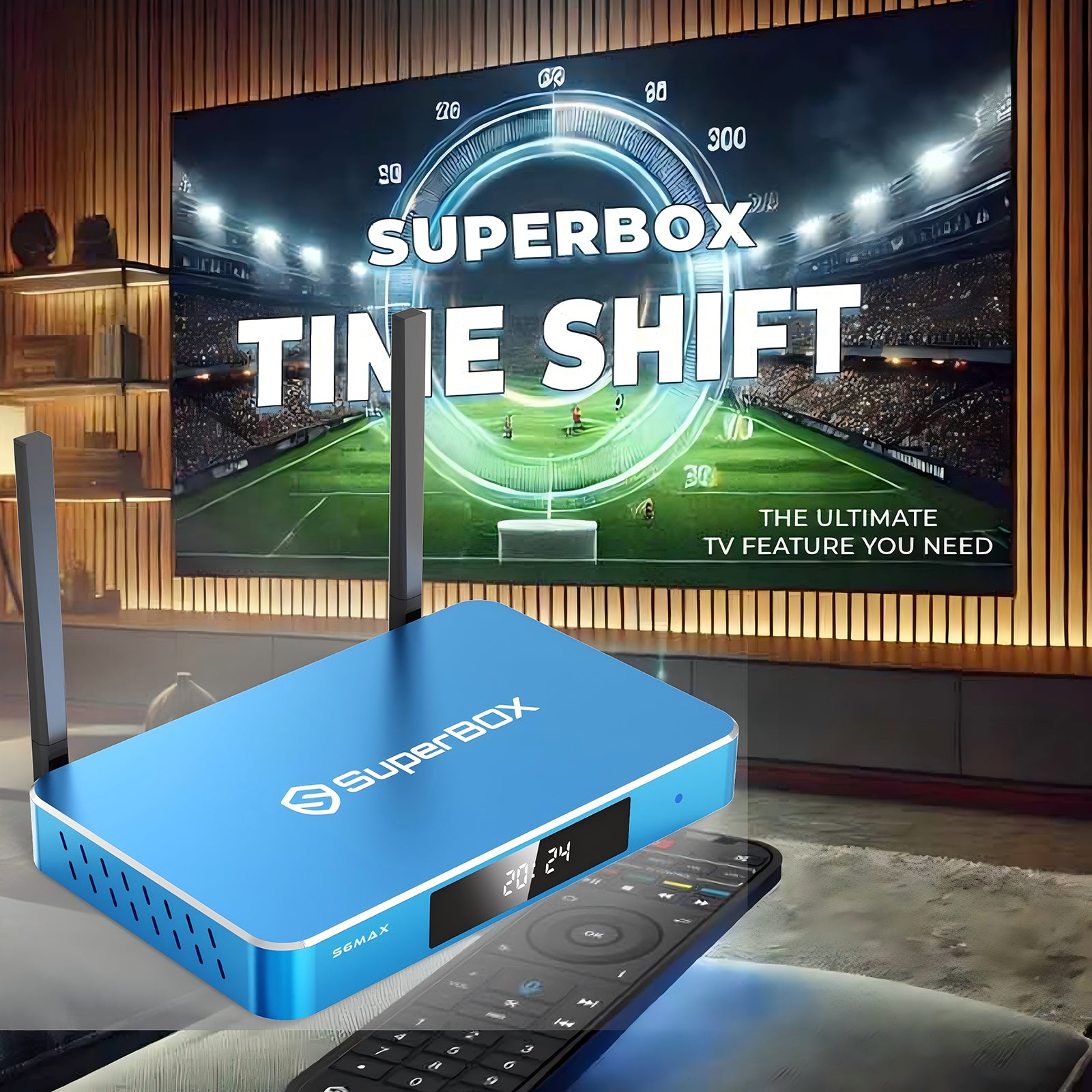 SuperBox S6 Max Andorid TV Box 4GB RAM 64GB ROM 2025