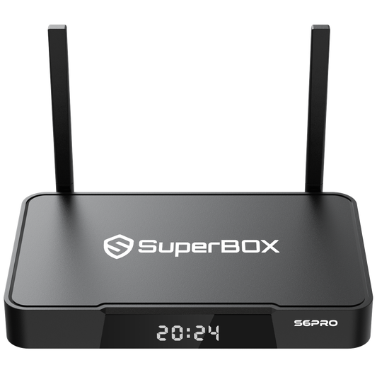 SuperBox S6 Pro Andriod TV Box 4GB RAM 32GB ROM 2025