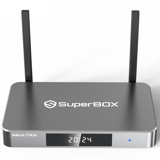 SuperBox S6 Ultra Andriod TV Box 4GB RAM 128GB ROM 2025